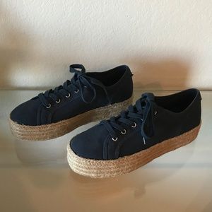NEW STEVE MADDEN HAMPTON ESPADRILLE CANVAS SNEAKER